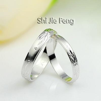 [年底大促] 品牌首飾麗晶飾品批發 仿真情侶戒指結婚戒指戒子 ol韓版